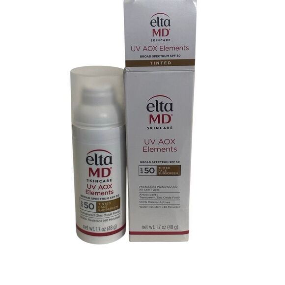 Elta MD UV AOX Elementa Broad-Spectrum SPF 50 - Tinted (READ) - Picture 1 of 1